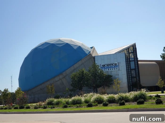Exterior of Science Museum Oklahoma