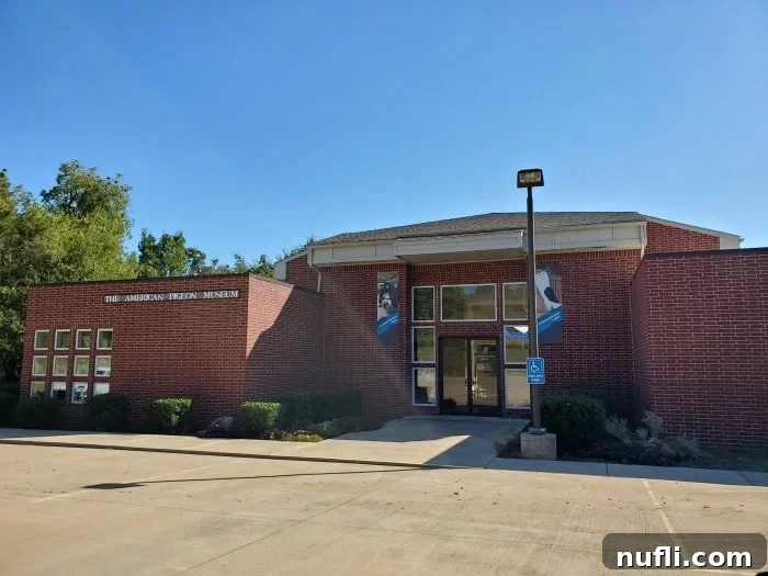 Exterior of the American Pigeon Museum