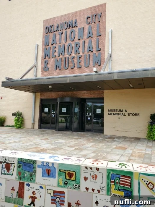 Oklahoma City National Memorial and Museum entrance and store