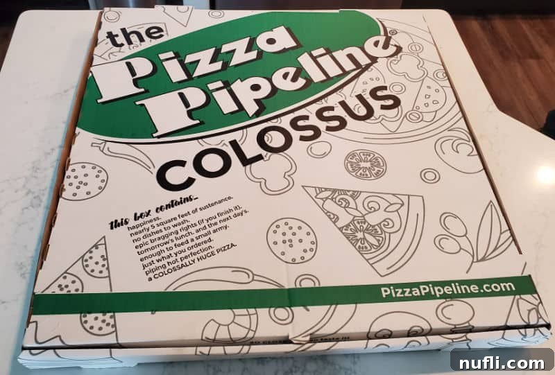 Spokane's Top Pizza Spots 13 The Pizza Pipeline Colossus box