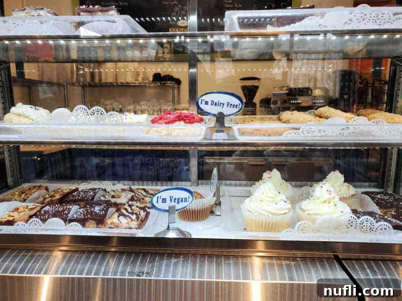Spokane's Sweetest Spots A Bakery Guide 19 vegan and dairy free desserts in a glass bakery case