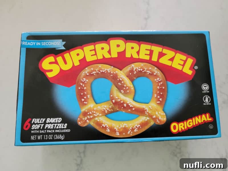 Super Pretzel box