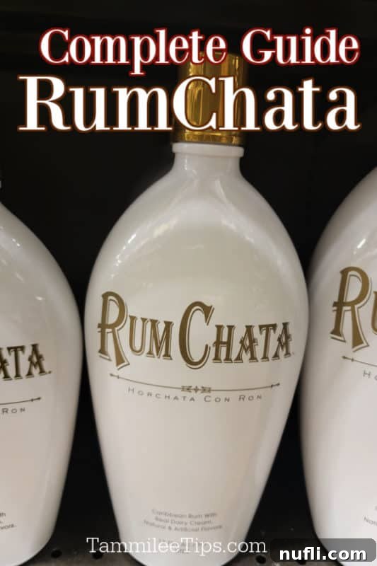 RumChata Cocktail Favorites 2 Complete Guide RumChata over bottles of RumChata
