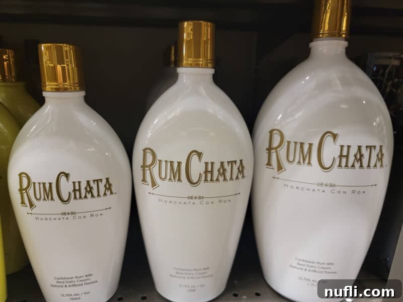 RumChata Cocktail Favorites 9 Different sizes of RumChata bottles