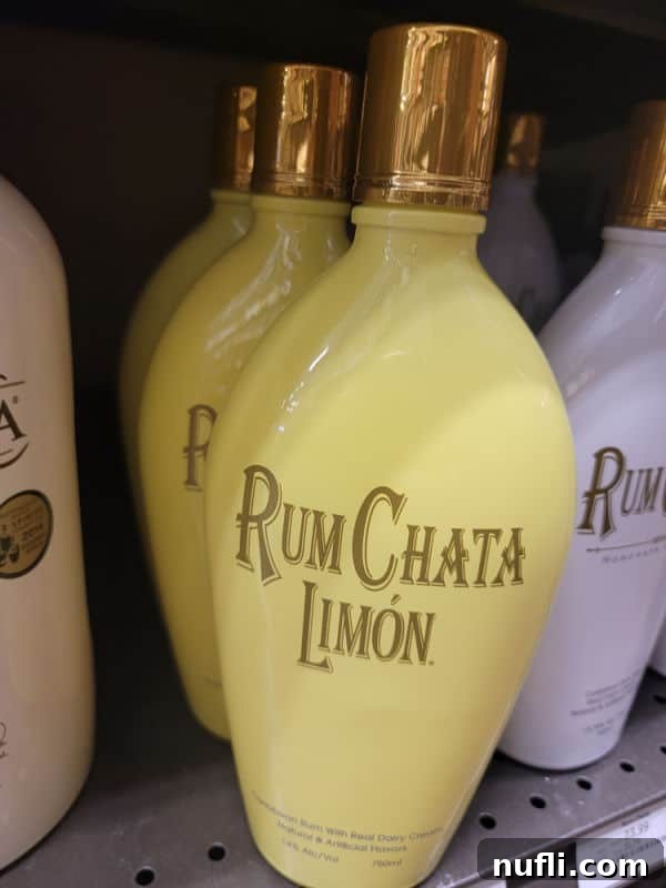 RumChata Cocktail Favorites 10 RumChata Limon bottle