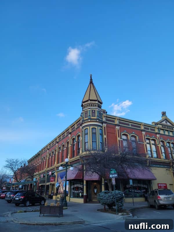 Ellensburg Unveiled: Your Washington Adventure 17 historic building with Davidson printed on it.