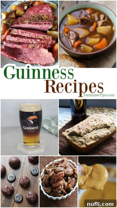 Collage of Guinness Recipes