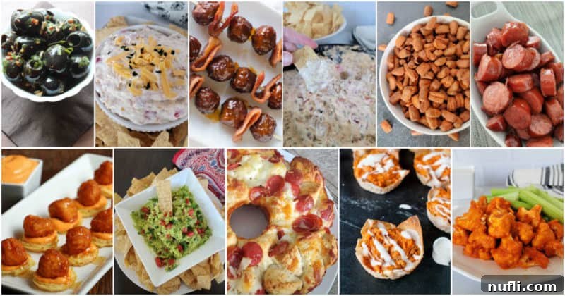 Score Big with These Game Day Appetizers 45 Collage of Game Day Appetizer Recipes