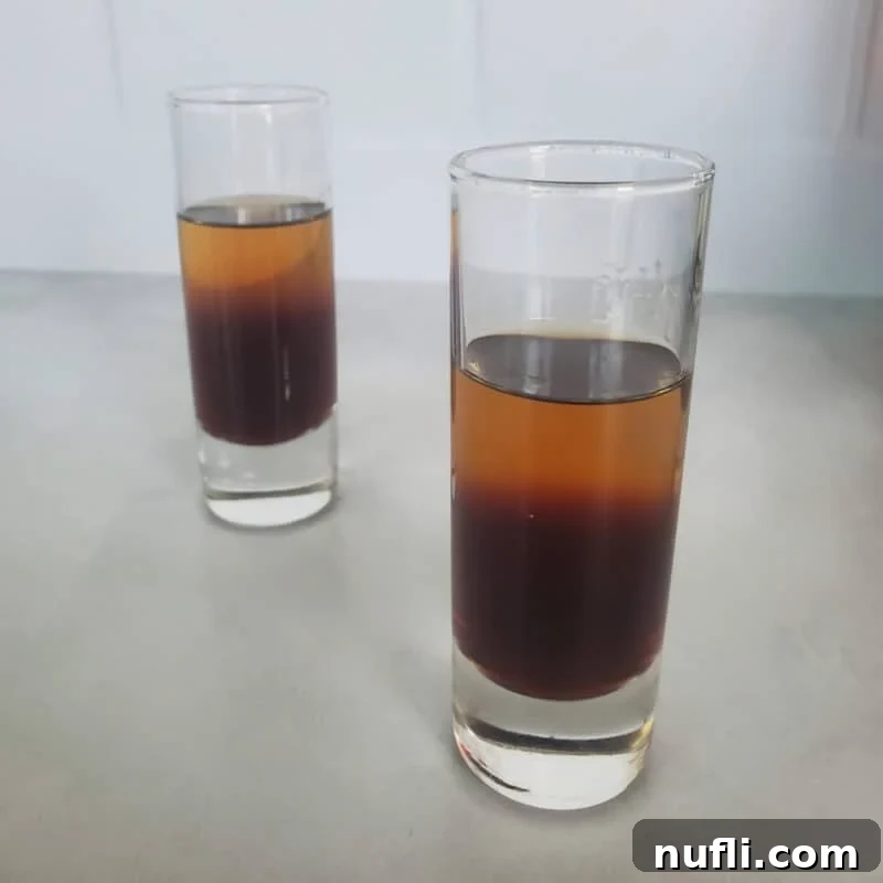 Irresistible Peanut Butter Creations 27 Layered Peanut Butter and Jelly Shots