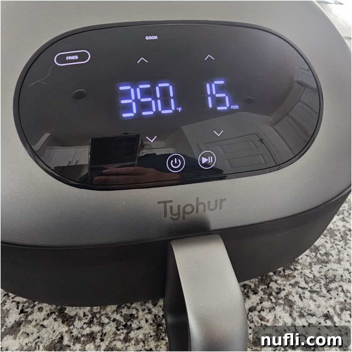 Typhur Air Fryer on a counter