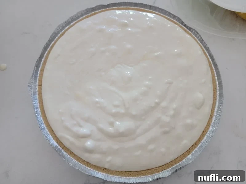 Sunshine Lemon Icebox Pie 7 No bake lemon pie in a graham cracker crust