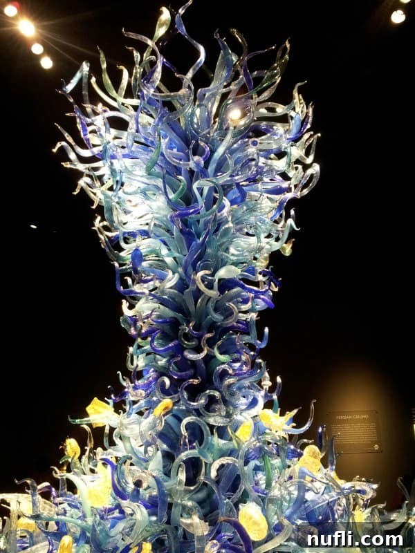 Chihuly glass sculpture