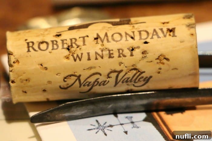 Robert Mondavi Winery Cork