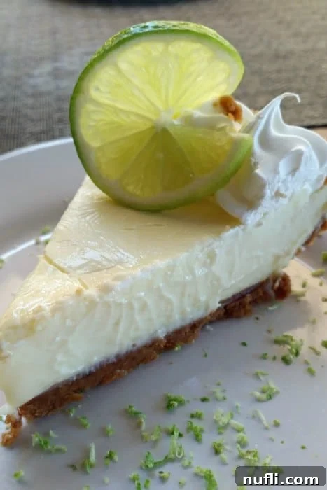 Ocean Grill Puerto Vallarta: A Mexican Seaside Culinary Experience 6 Key lime pie on a white plate