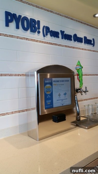 Carnival Sunshine Things We Absolutely Love 4 PYPB Pour your own beer machine