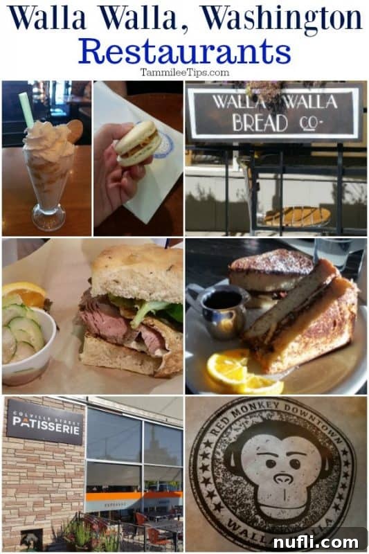 Walla Walla Dining Gems 2 Walla Walla Washington restaurants over a collage of food and buildings
