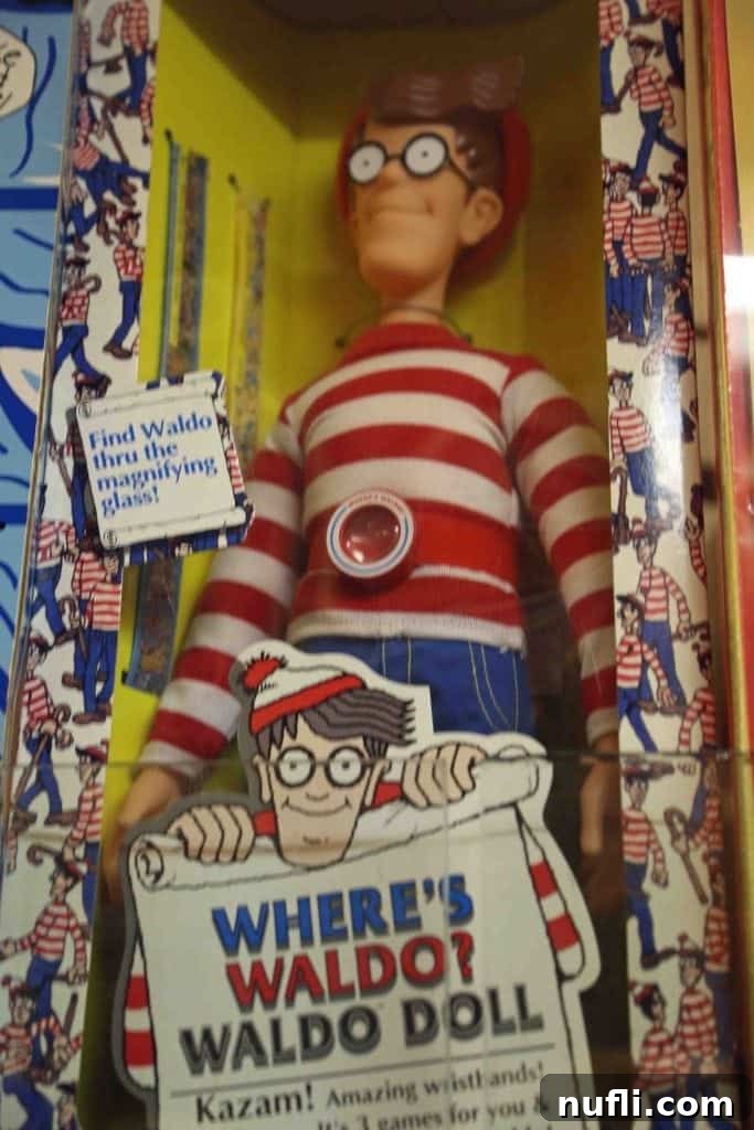 Hint for finding Where's Waldo at Branson Toy Museum