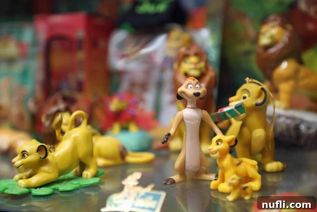 The Lion King toy collection display at Branson Toy Museum