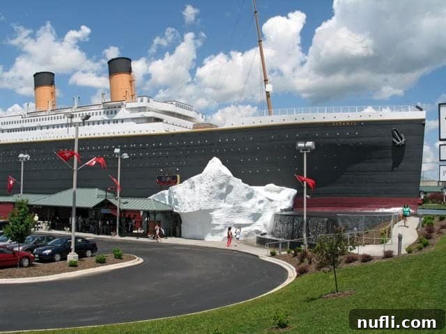 Branson Titanic museum ship