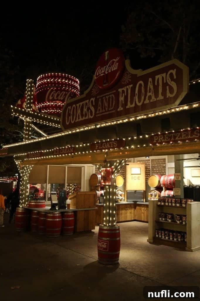 Cokes and Floats in Silver Dollar City Branson Missouri