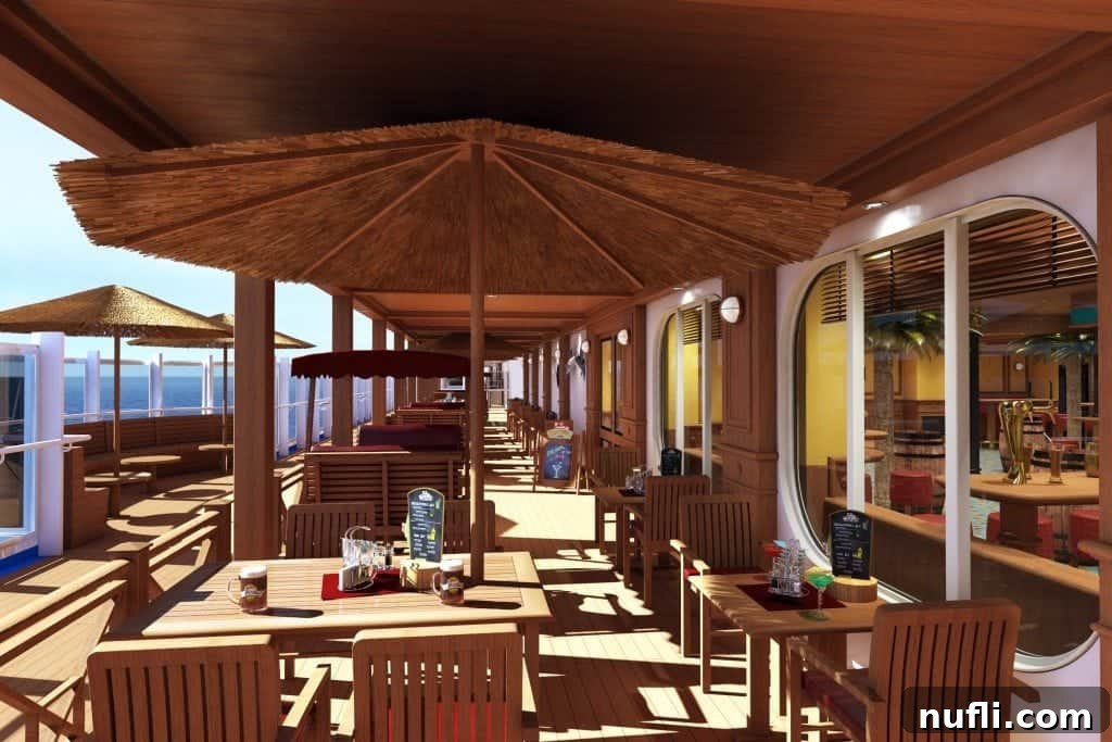 Exceptional Eats Aboard Carnival Vista 11 Exterior view of the RedFrog Pub and Brewery on Carnival Vista