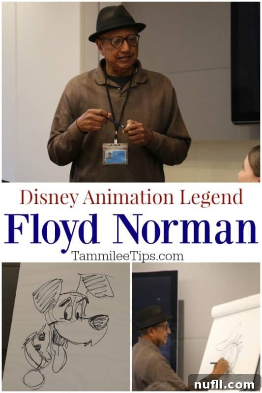 Floyd Norman: Inside 101 Dalmatians and Walt Disney's World 2 Disney Animation Legend Floyd Norman with photo collage
