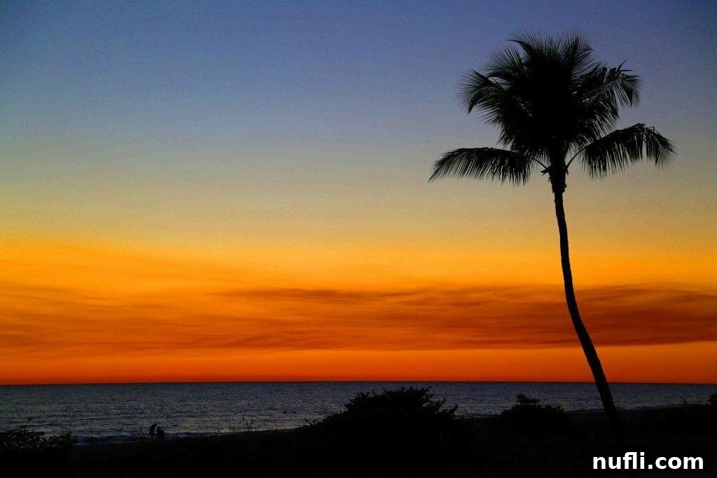 Sanibel Island Florida: Your Visual Guide to Paradise 3 Unbelieveable sunset at Sanibel Island Florida