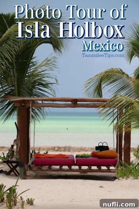 Capturing the Magic of Isla Holbox Mexico 2 Photo tour of Isla Holbox Mexico over a day bed looking out to tropical waters