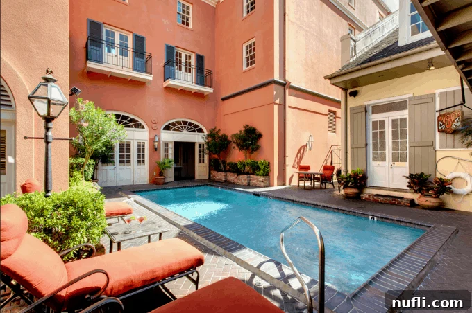 Dauphine Orleans Hotel New Orleans 6 Dauphine Hotel Salt Water Pool New Orleans