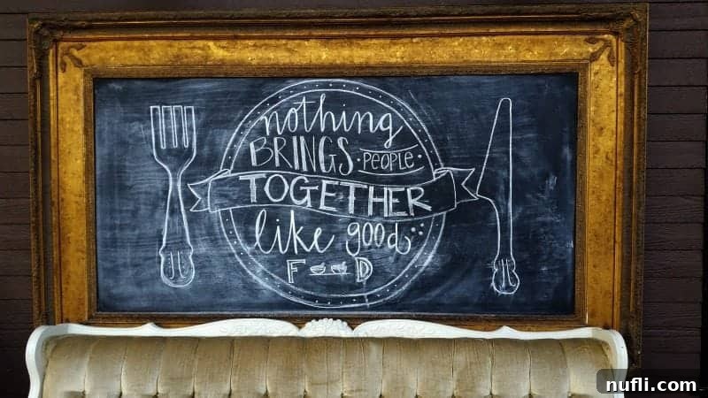 Spokane's Ultimate Outdoor Dining Destinations 3 nothing brings people together like good food chalkboard sign