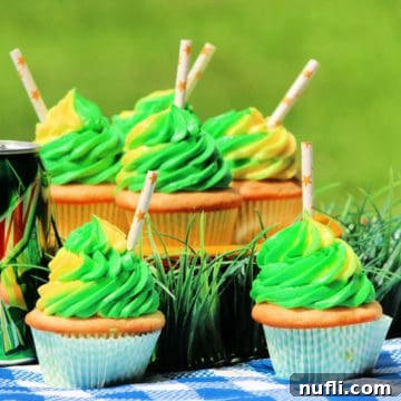 Mountain Dew Cupcakes