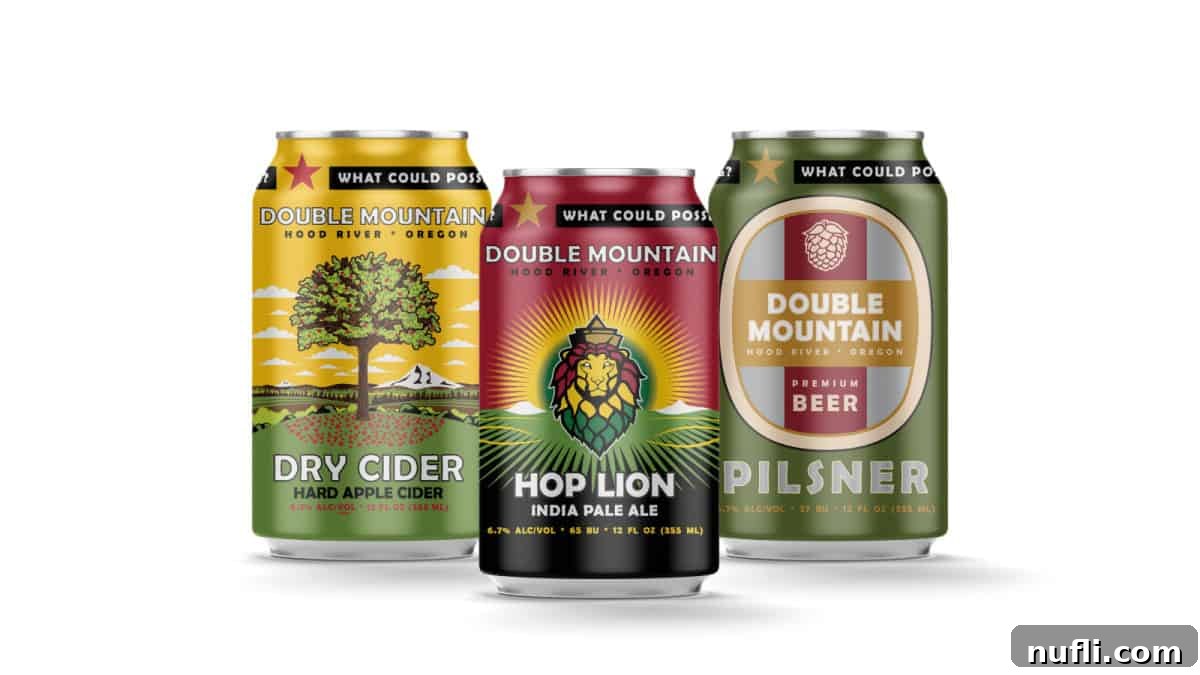 2026 Alcohol Unveiled: Cutting-Edge Cocktails and Bar Innovations 3 Double Mountain Brewery Canned Beverages