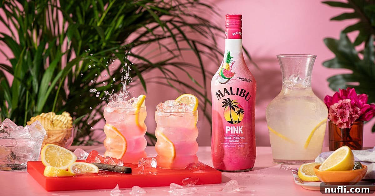 2026 Alcohol Unveiled: Cutting-Edge Cocktails and Bar Innovations 8 Malibu Pink and Malibu & Dole RTD Cocktails